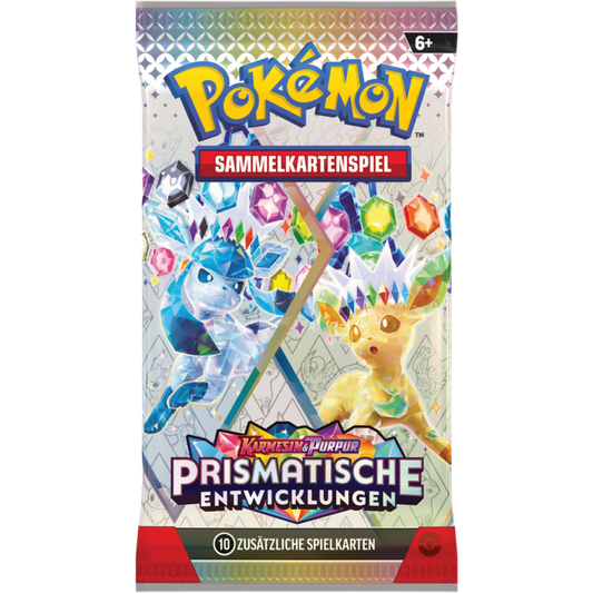 Pokémon Prismatische Entwicklungen Booster Deutsch 🇩🇪