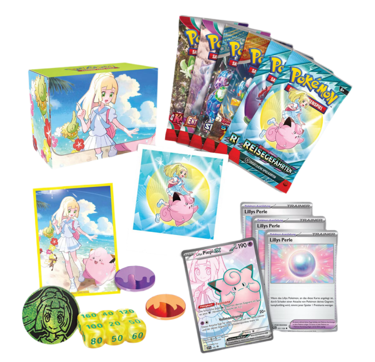 Pokémon Premium Turnier Kollektion Lilly Deutsch 🇩🇪