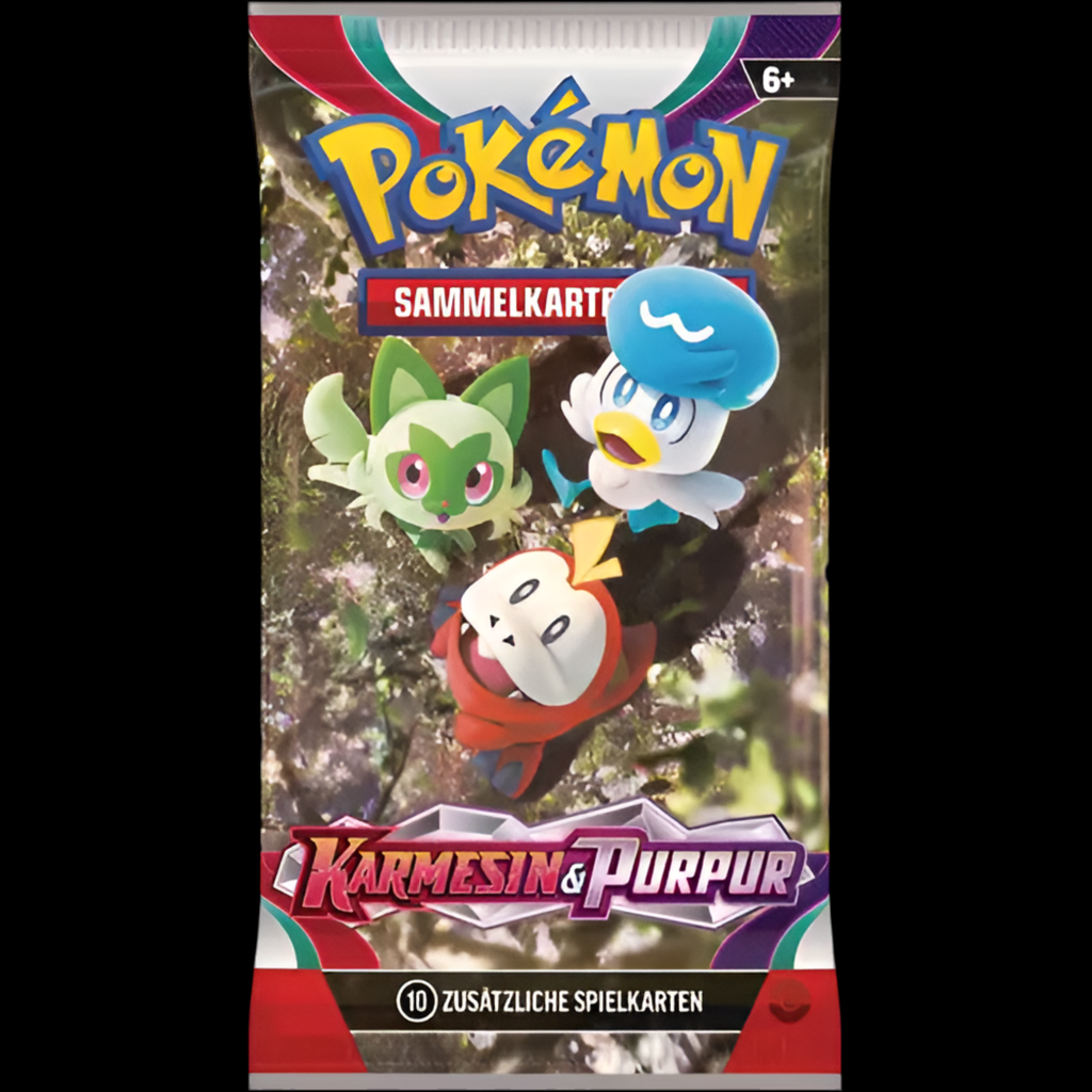 Pokémon Karmesin & Purpur Booster Deutsch 🇩🇪