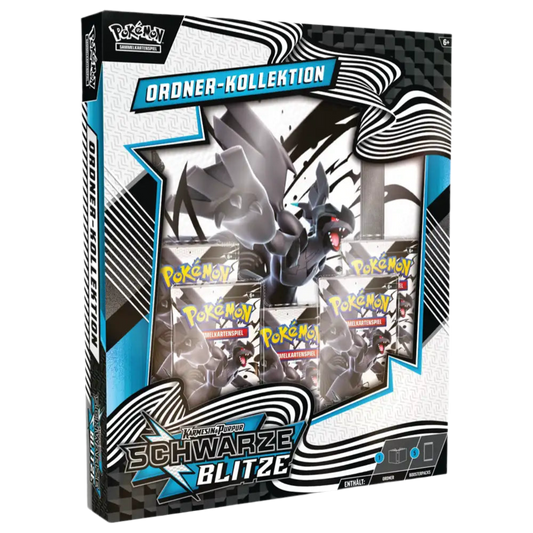 Pokémon Schwarze Blitze Ordner-Kollektion Deutsch 🇩🇪
