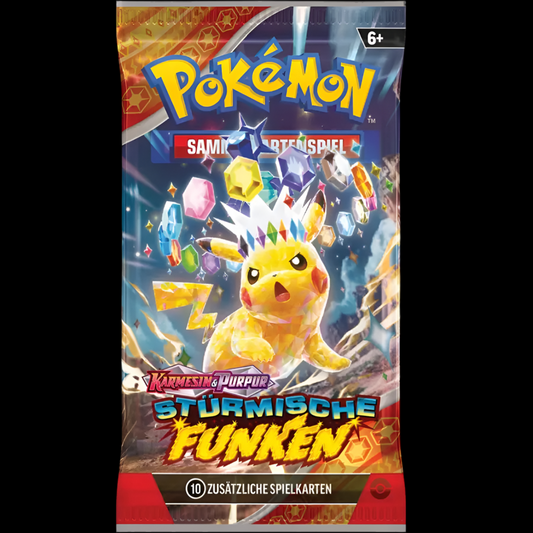 Pokémon Stürmische Funken Booster Deutsch 🇩🇪