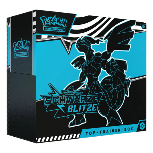 Pokémon Schwarze Blitz Top-Trainer-Box Deutsch 🇩🇪