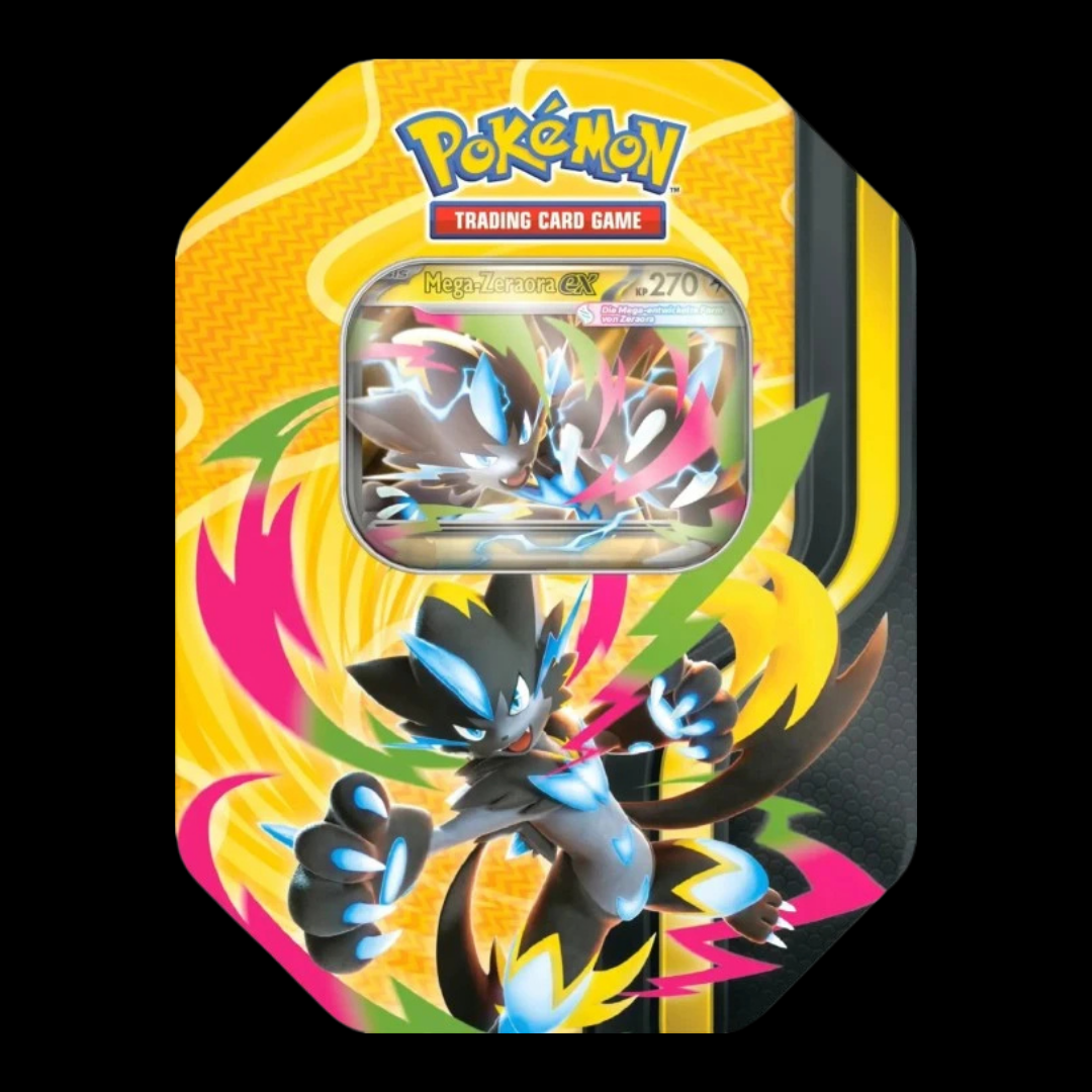 Pokémon Mega Zeraora Ex Tin Deutsch 🇩🇪