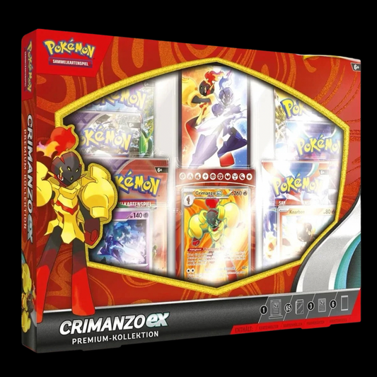 Pokémon Crimanzo ex Premium Kollektion Deutsch 🇩🇪