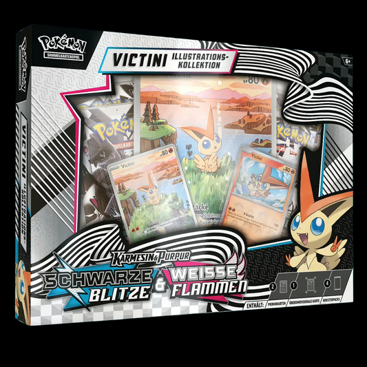 Pokémon Schwarze Blitze&Weiße Flammen Victini Kollektion DE 🇩🇪