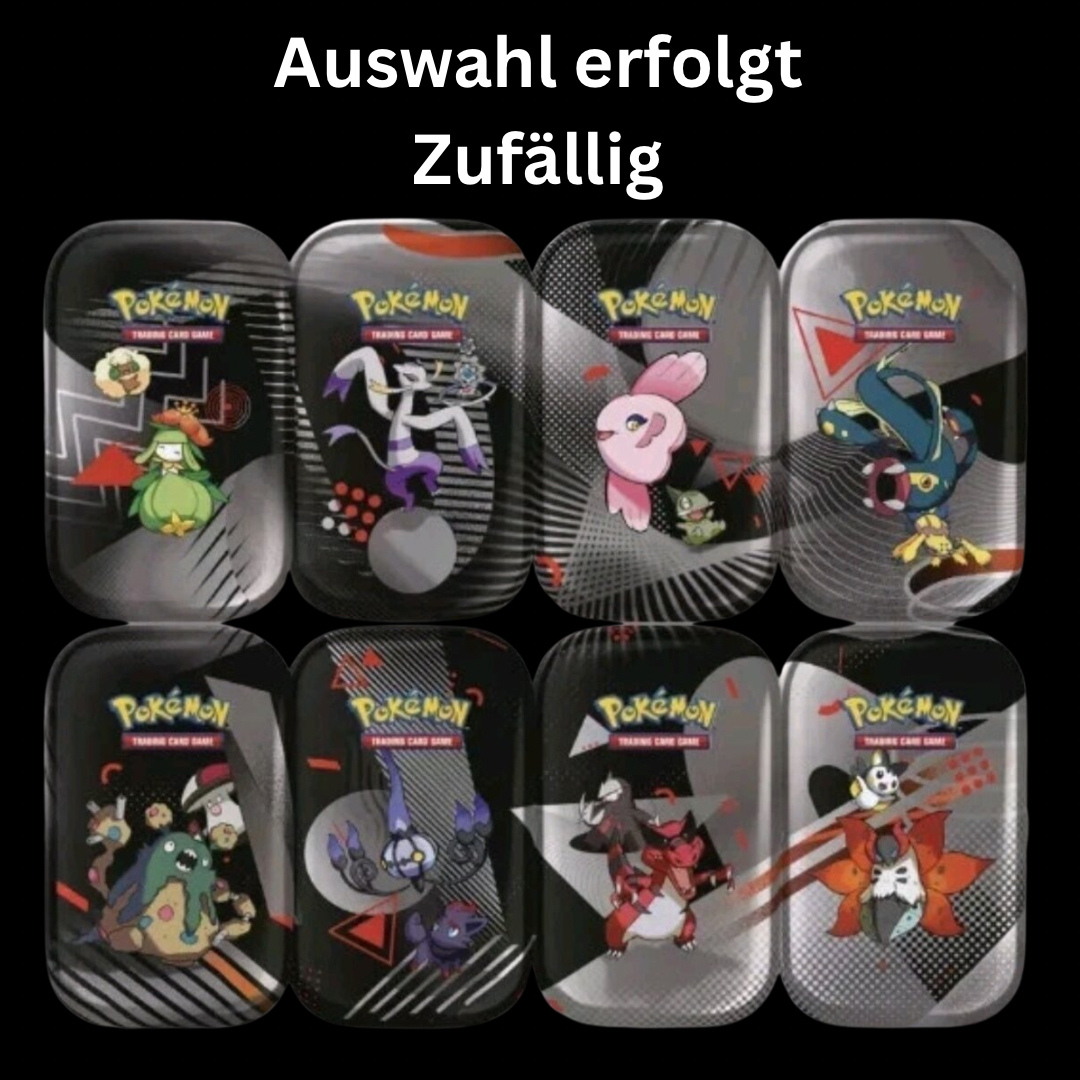 Pokémon Schwarze Blitz & Weißflammem Mini Tin Deutsch🇩🇪