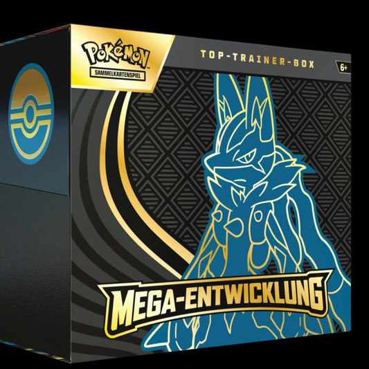 Pokémon Mega Entwicklung Top-Trainer-Box Lucario Deutsch 🇩🇪