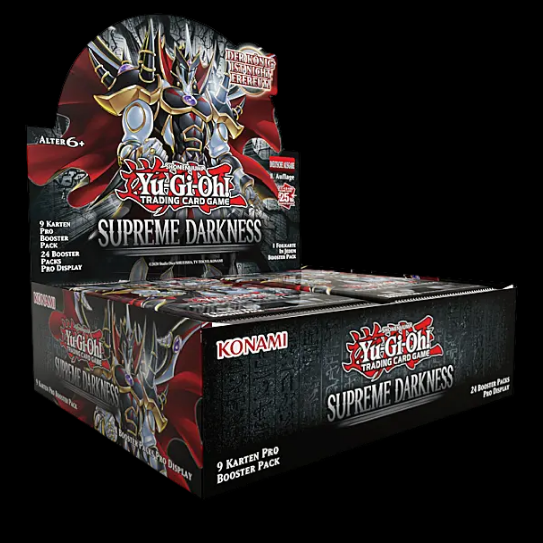 YU-GI-OH! Supreme Darkness Display 1. Auflage Deutsch 🇩🇪
