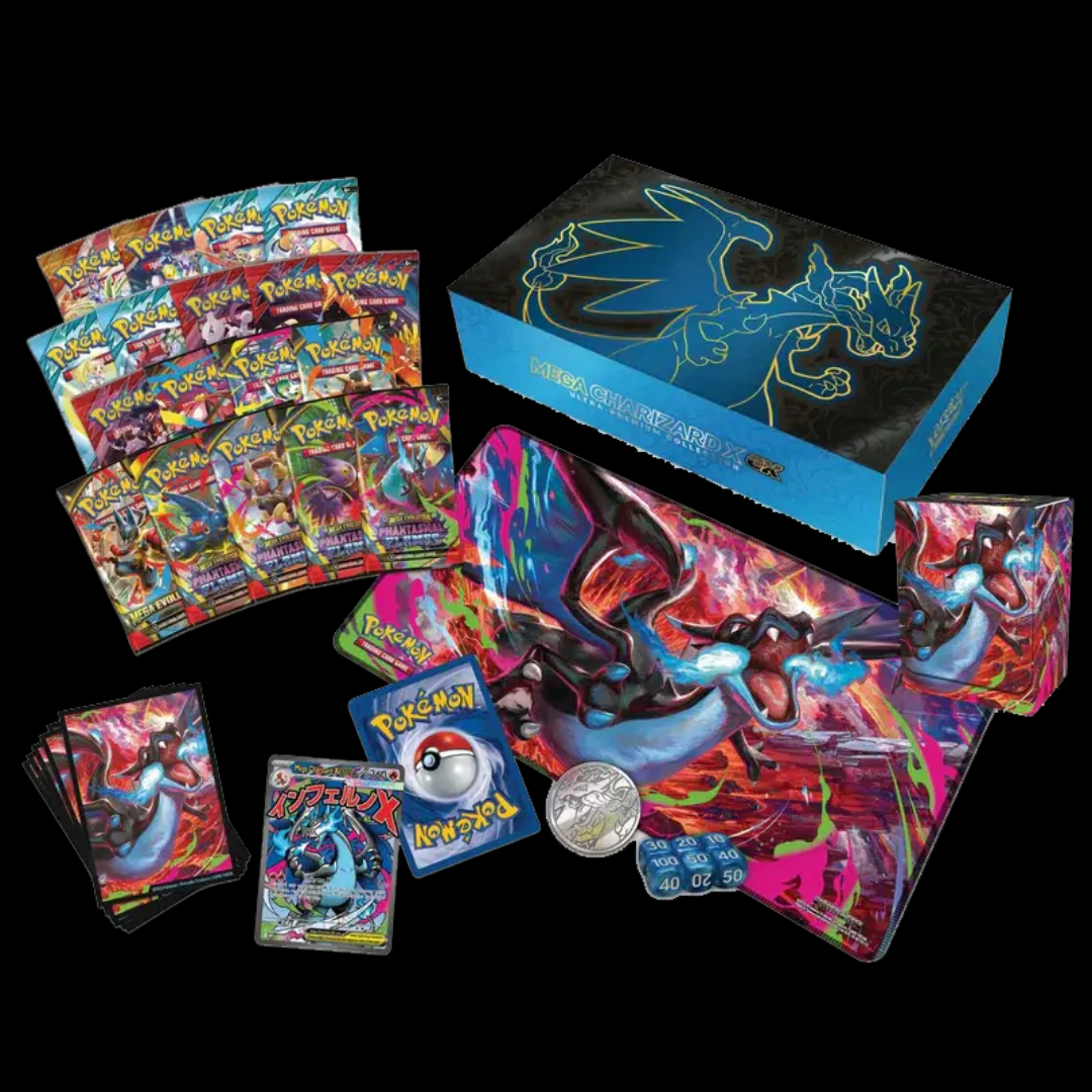 Mega Glurak Ex Ultra Premium Kollektion Deutsch 🇩🇪