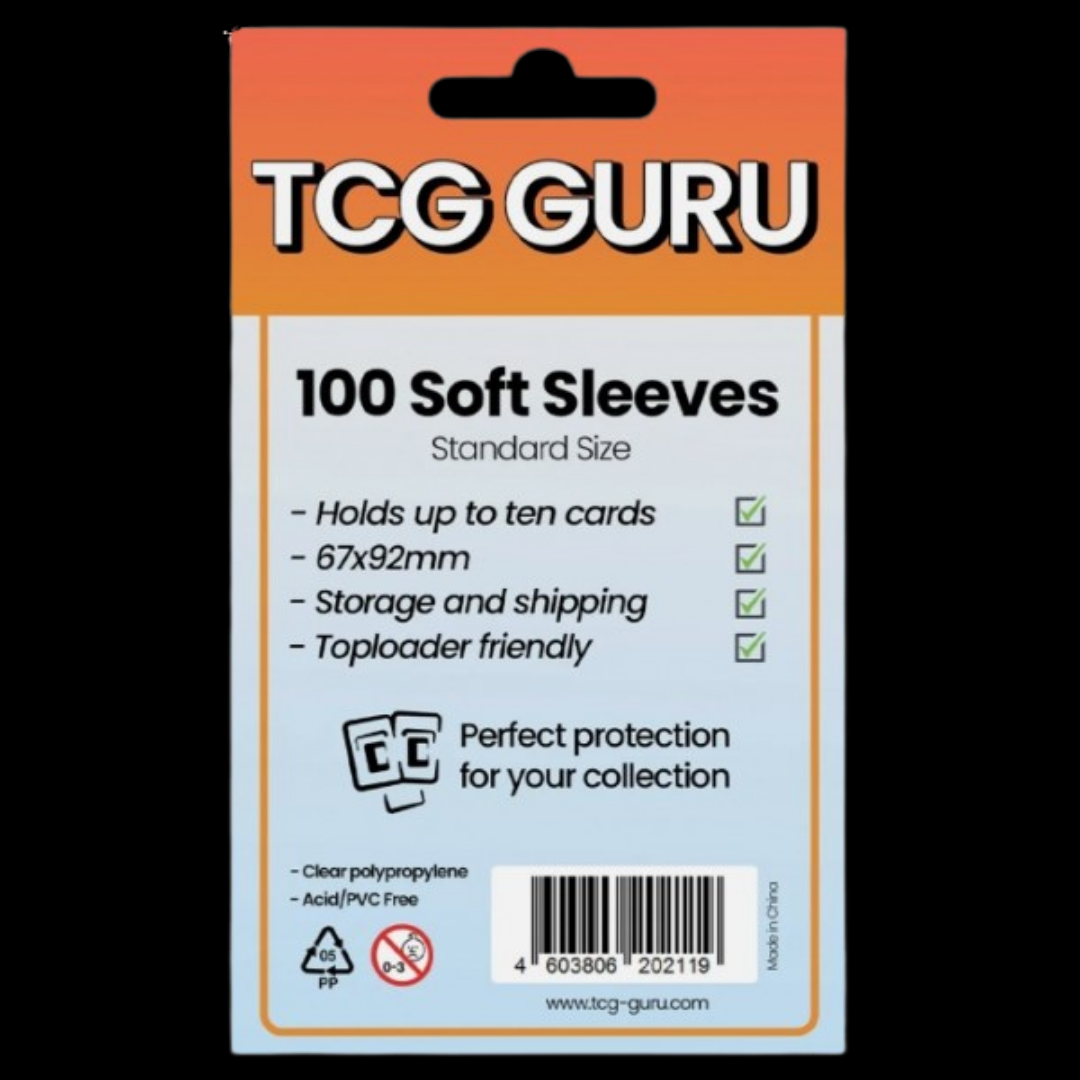 Tcg Guru 100 Soft Sleeves
