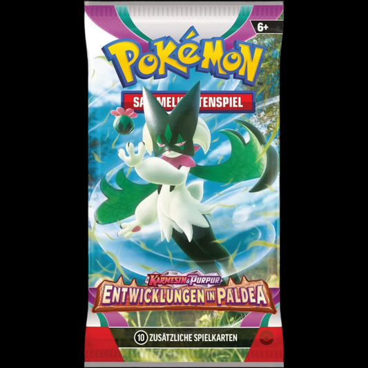 Pokémon Entwicklungen in Paldea Booster DE 🇩🇪