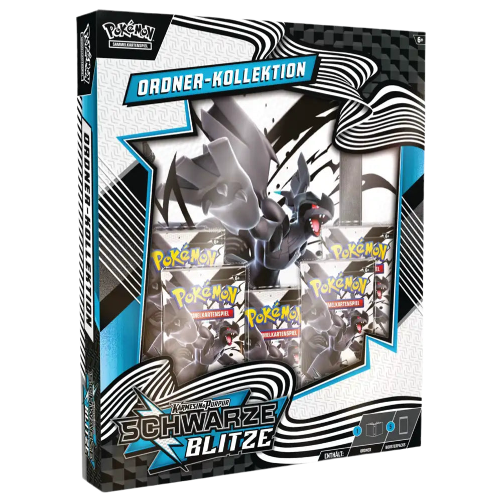 Pokémon Schwarze Blitze Ordner-Kollektion Deutsch 🇩🇪
