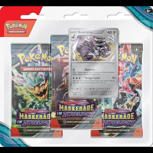 Pokémon Maskerade im Zwielicht 3er Blister Deutsch 🇩🇪