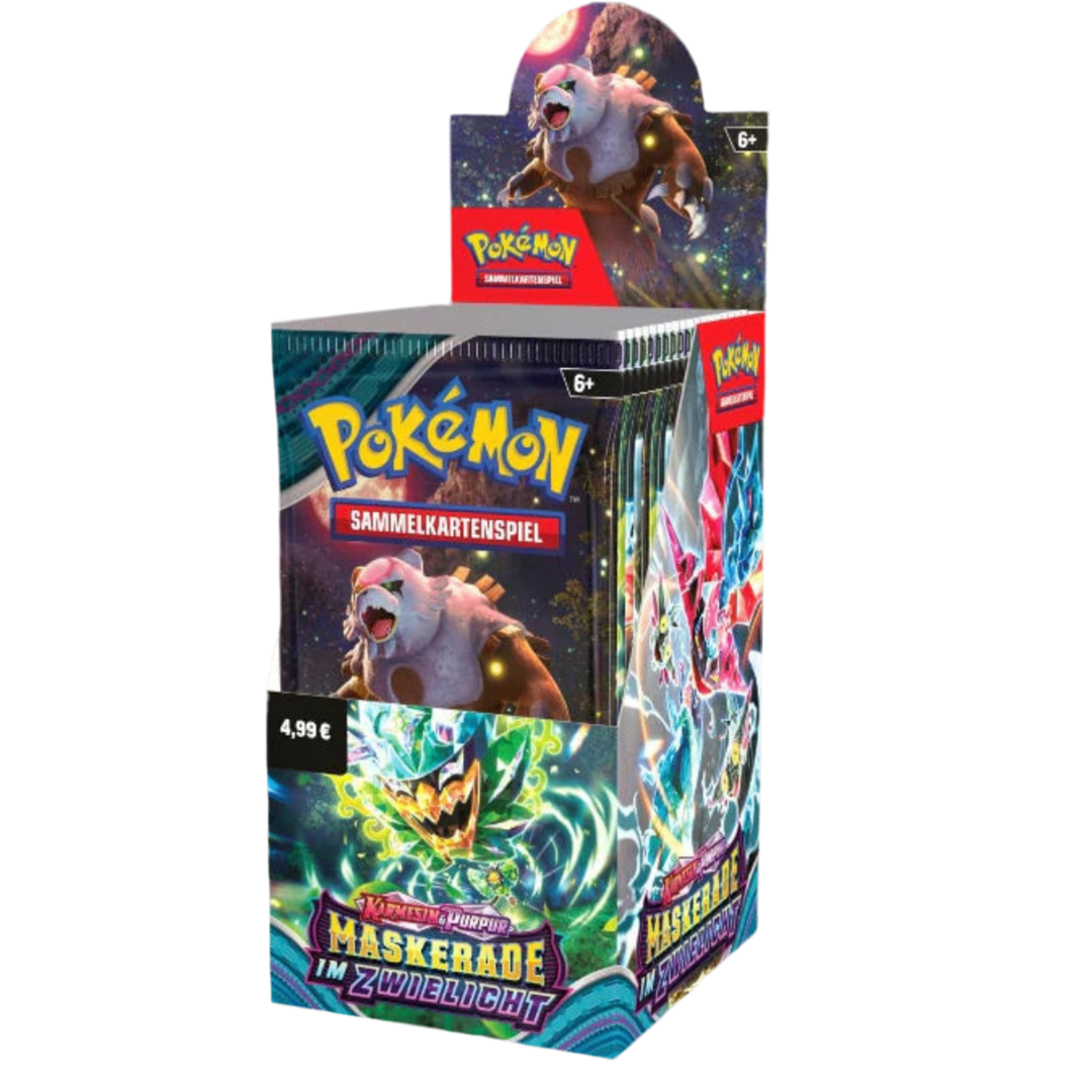 Pokémon Maskerade im Zwielicht 18er Display Deutsch 🇩🇪