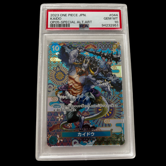 One Piece Kaido OP05-044 SP PSA10 Japanisch 🇯🇵