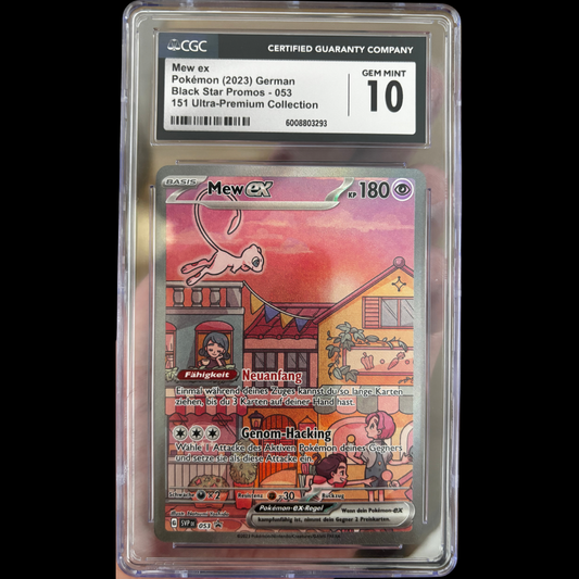 Pokemon Mew ex (svp 053) cgc 10 Deutsch 🇩🇪