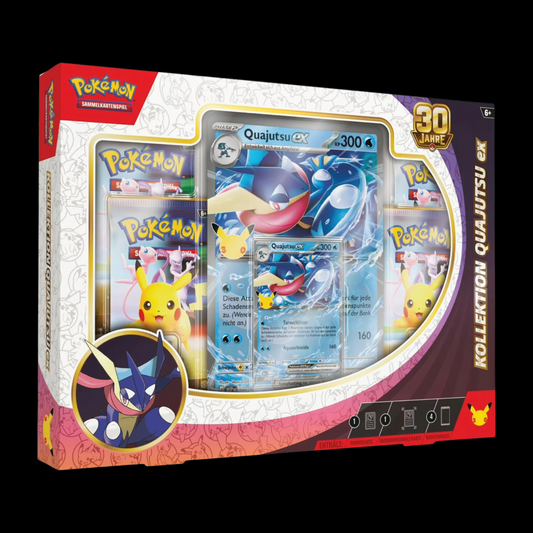 Pokémon 30 Jahre Quajutsu Ex Kollektion Deutsch 🇩🇪