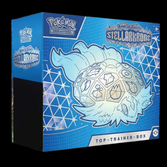 Pokémon Stellarkrone Top-Trainer-Box Deutsch 🇩🇪