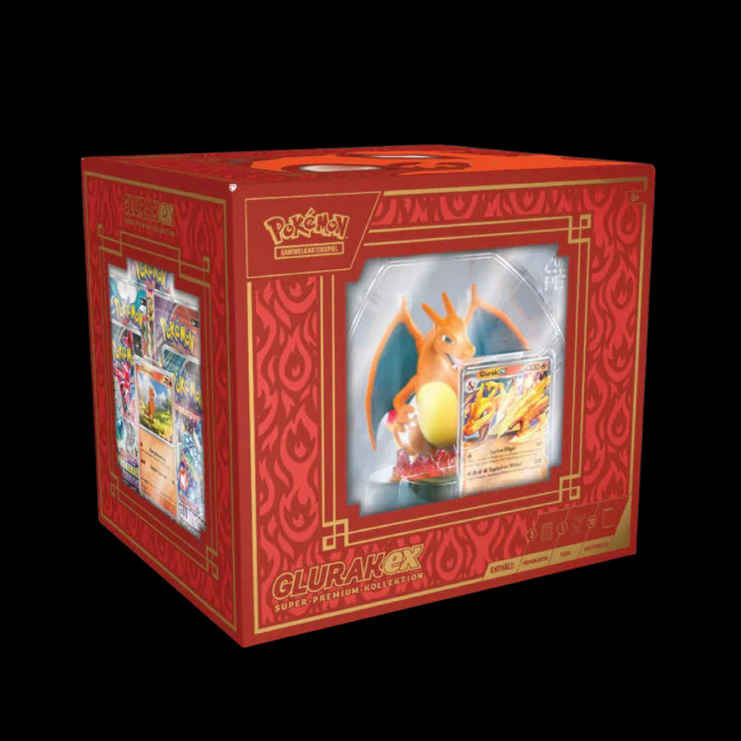 Pokémon Glurak-ex Super-Premium Kollektion Englisch 🇺🇸