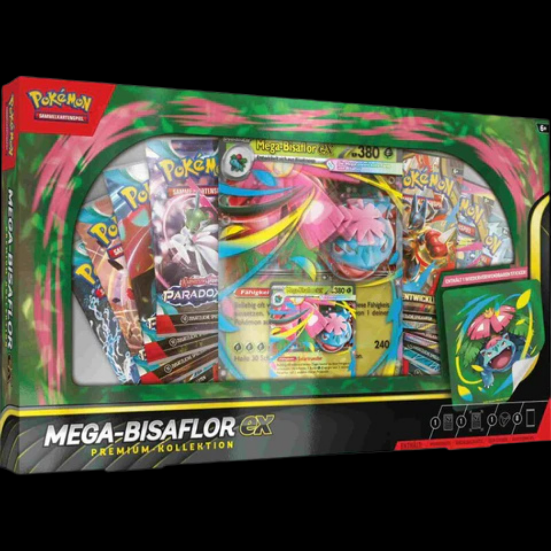 Pokémon Mega-Bisaflor Ex Premium Kollektion Deutsch 🇩🇪