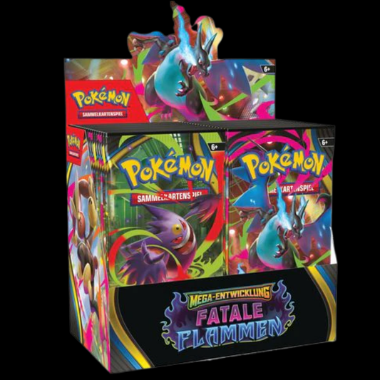 Pokémon Fantale Flammen 36er Display Deutsch 🇩🇪