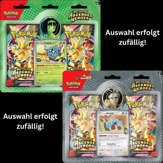 Pokémon Erhabene Helden 2er Blister Deutsch 🇩🇪