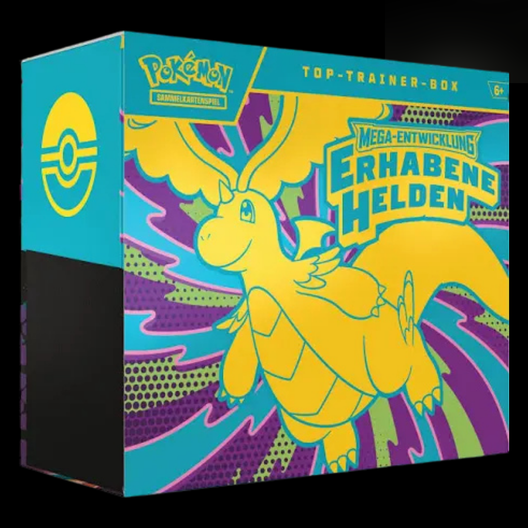 Pokémon Erhabene Helden Top-Trainer-Box Deutsch 🇩🇪