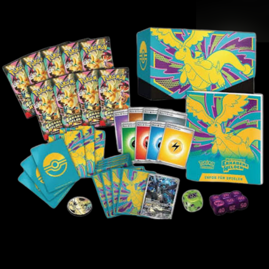 Pokémon Erhabene Helden Top-Trainer-Box Deutsch 🇩🇪