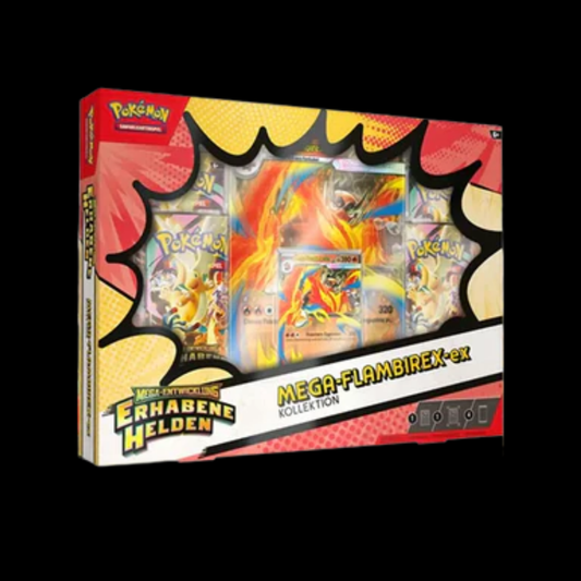 Pokémon Erhabene Helden Flambirex Ex Kollektion Deutsch 🇩🇪
