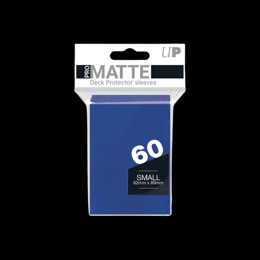 Ultra Pro Small Matte Deck Protector Sleeves - Blue (60stk)